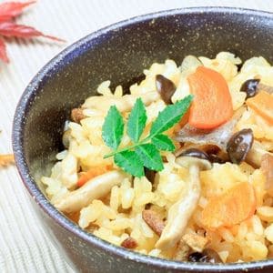 高麗人参の炊き込みご飯