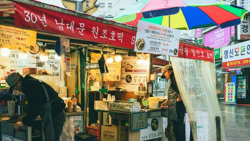 韓国の屋台