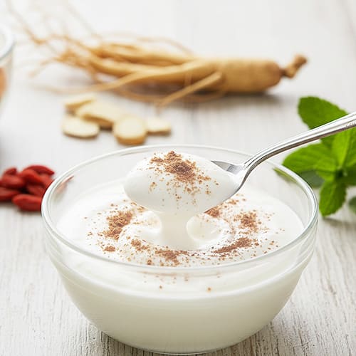 高麗人参ヨーグルト