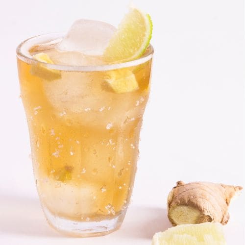 暑い時におすすめのアレンジ：高麗人参ジンジャーエール
