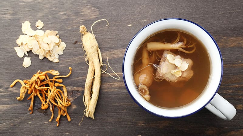 高麗人参のスープ