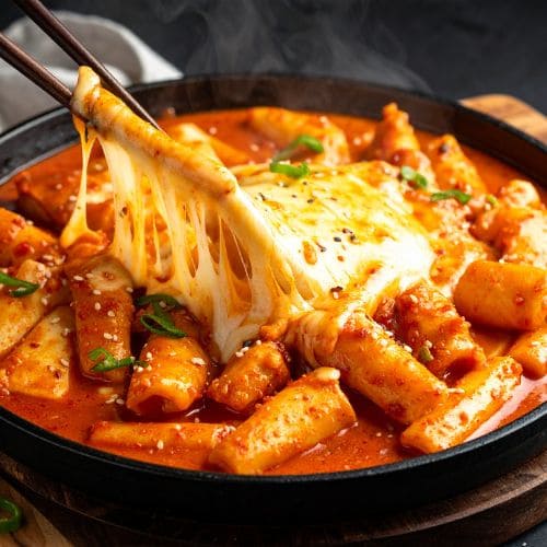 トッポッキ（辛めの餅料理）｜韓国の温活食