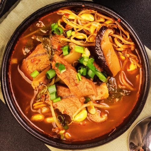 ユッケジャン（辛い牛肉スープ）｜韓国の温活食