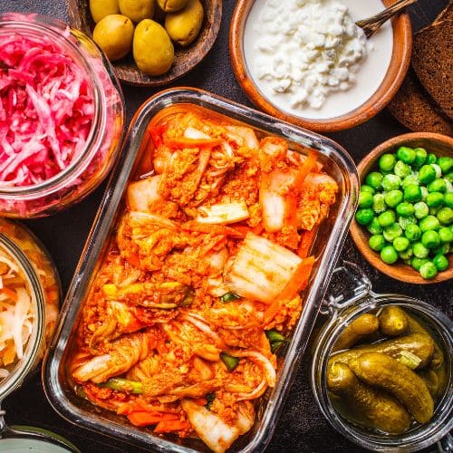 発酵食品（味噌・納豆・キムチなど）