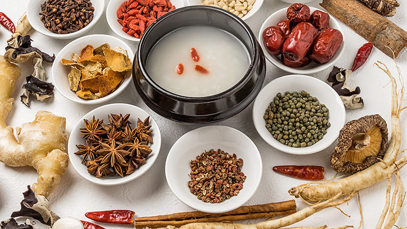 滋養食材と高麗人参