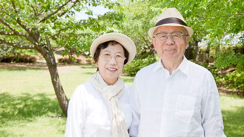 元気なシニア夫婦