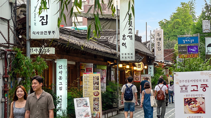 仁寺洞（インサドン）｜伝統文化と高麗人参みやげが一度に楽しめる