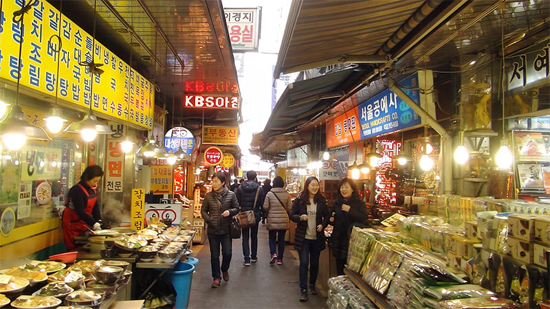 南大門市場（ナムデムン市場）｜卸市場に並ぶ本格高麗人参